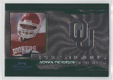 2007 Playoff Prestige - Prestigious Picks - Green #PK-6 - Adrian Peterson /100