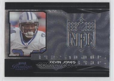 2007 Playoff Prestige - Prestigious Pros - Black #PP-5 - Kevin Jones /500