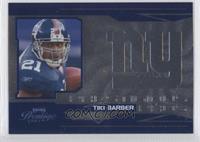 Tiki Barber #/1,000