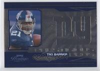 Tiki Barber #/1,000