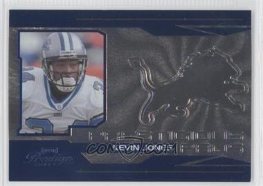 2007 Playoff Prestige - Prestigious Pros - Blue #PP-5 - Kevin Jones /1000