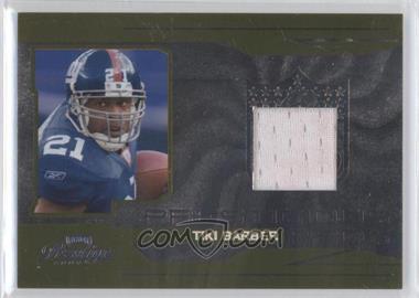 2007 Playoff Prestige - Prestigious Pros - Gold Materials #PP-16 - Tiki Barber /50