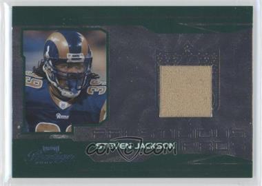 2007 Playoff Prestige - Prestigious Pros - Green Materials #PP-19 - Steven Jackson /100