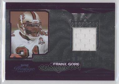 2007 Playoff Prestige - Prestigious Pros - Purple Materials #PP-13 - Frank Gore /250