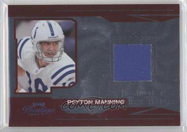 2007 Playoff Prestige - Prestigious Pros - Red Materials #PP-32 - Peyton Manning