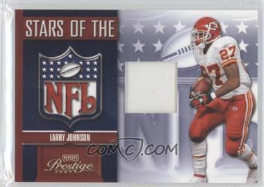 2007 Playoff Prestige - Stars of the NFL - Materials Prime #NFL-16 - Larry Johnson /25