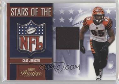 2007 Playoff Prestige - Stars of the NFL - Materials Prime #NFL-18 - Chad Johnson /25
