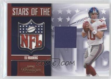 2007 Playoff Prestige - Stars of the NFL - Materials #NFL-22 - Eli Manning