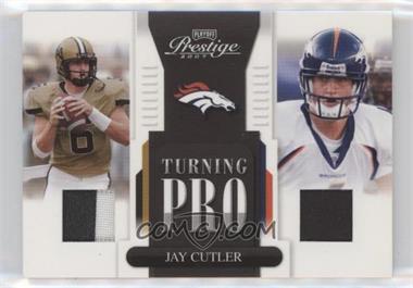 2007 Playoff Prestige - Turning Pro - Materials Prime #TP-1 - Jay Cutler /25