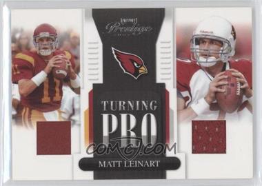 2007 Playoff Prestige - Turning Pro - Materials #TP-2 - Matt Leinart /250