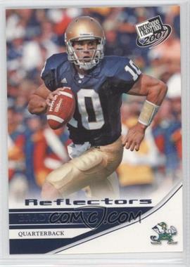 2007 Press Pass - [Base] - Blue Reflectors #2 - Brady Quinn