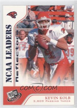 2007 Press Pass - [Base] - Blue Reflectors #55 - NCAA Leaders - Kevin Kolb