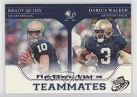 Teammates - Brady Quinn, Darius Walker