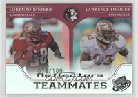 Teammates - Lorenzo Booker, Lawrence Timmons #/100