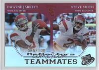 Teammates - Dwayne Jarrett, Steve Smith [Noted] #/100