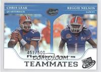 Teammates - Chris Leak, Reggie Nelson #/500