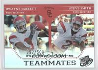 Teammates - Dwayne Jarrett, Steve Smith #/500