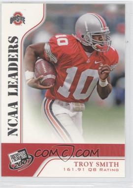 2007 Press Pass - [Base] #53 - NCAA Leaders - Troy Smith