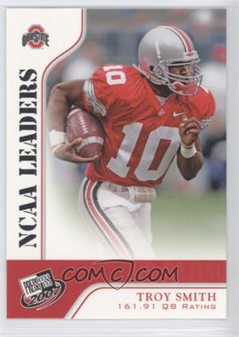 2007 Press Pass - [Base] #53 - NCAA Leaders - Troy Smith