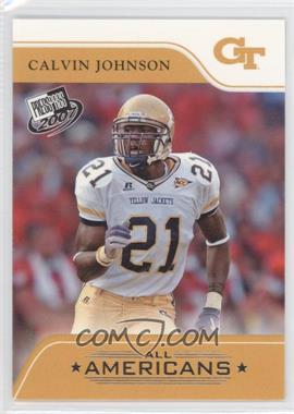 2007 Press Pass - [Base] #79 - All Americans - Calvin Johnson