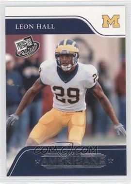 2007 Press Pass - [Base] #84 - All Americans - Leon Hall