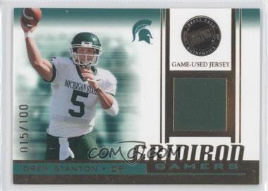 2007 Press Pass - Gridiron Gamers - Gold #GG-DS.2 - Drew Stanton /100