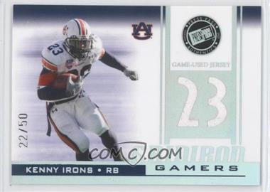 2007 Press Pass - Gridiron Gamers - Holofoil #GG-KI - Kenny Irons /50