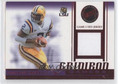 2007 Press Pass - Gridiron Gamers - Red #GG-JR - JaMarcus Russell
