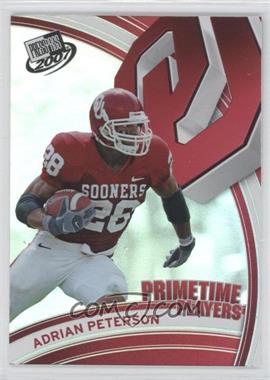 2007 Press Pass - Primetime Players #PP-7 - Adrian Peterson