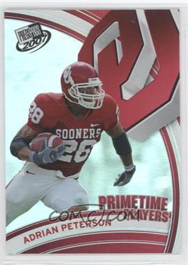 2007 Press Pass - Primetime Players #PP-7 - Adrian Peterson