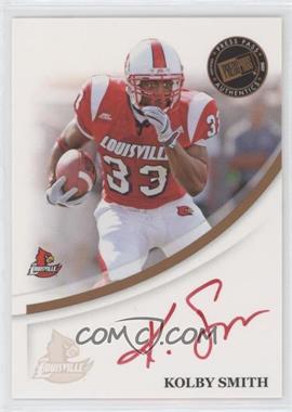 2007 Press Pass - Signings - Bronze Red Ink #_KOSM - Kolby Smith