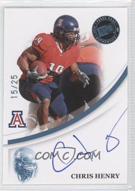 2007 Press Pass - Signings - Platinum #_CHHE - Chris Henry /25