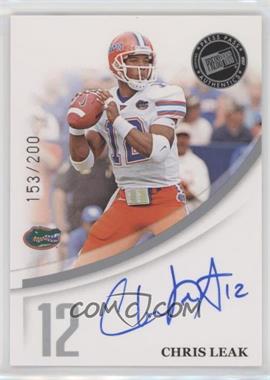 2007 Press Pass - Signings - Silver #_CHLE - Chris Leak /200