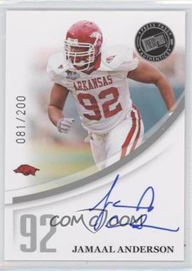 2007 Press Pass - Signings - Silver #_JAAN - Jamaal Anderson /200