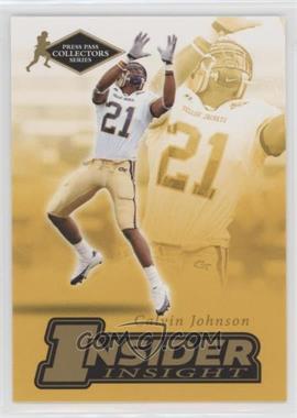 2007 Press Pass Collectors Series - Insider Insight #II-12 - Calvin Johnson