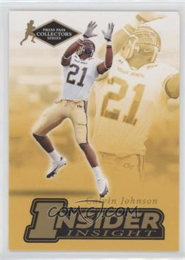 2007 Press Pass Collectors Series - Insider Insight #II-12 - Calvin Johnson