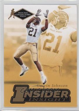 2007 Press Pass Collectors Series - Insider Insight #II-12 - Calvin Johnson