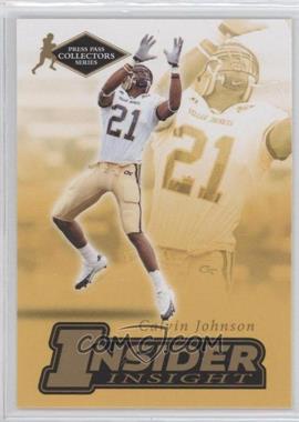 2007 Press Pass Collectors Series - Insider Insight #II-12 - Calvin Johnson