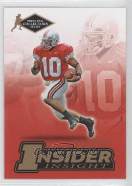 2007 Press Pass Collectors Series - Insider Insight #II-23 - Troy Smith