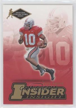 2007 Press Pass Collectors Series - Insider Insight #II-23 - Troy Smith