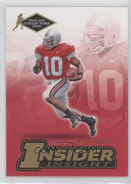 2007 Press Pass Collectors Series - Insider Insight #II-23 - Troy Smith