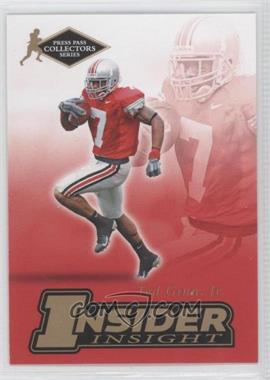 2007 Press Pass Collectors Series - Insider Insight #II-6 - Ted Ginn