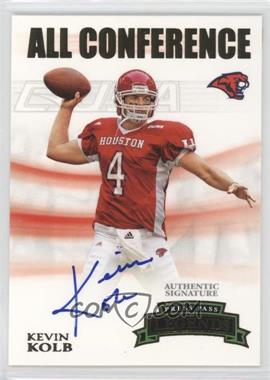 2007 Press Pass Legends - All Conference Autographs - Gold #AC-KK - Kevin Kolb /400