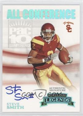 2007 Press Pass Legends - All Conference Autographs - Platinum #AC-SS - Steve Smith /25