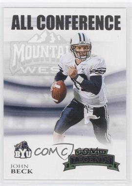 2007 Press Pass Legends - All Conference #3 - John Beck