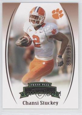 2007 Press Pass Legends - [Base] - Bronze #B-11 - Chansi Stuckey /999