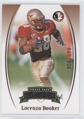 2007 Press Pass Legends - [Base] - Bronze #B-20 - Lorenzo Booker /999