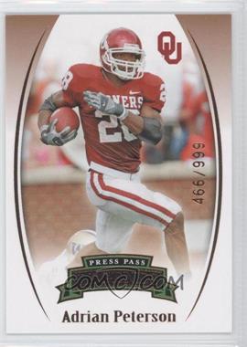 2007 Press Pass Legends - [Base] - Bronze #B-47 - Adrian Peterson /999