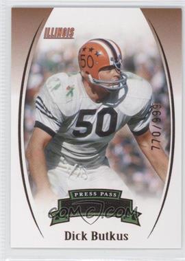 2007 Press Pass Legends - [Base] - Bronze #B-76 - Dick Butkus /999