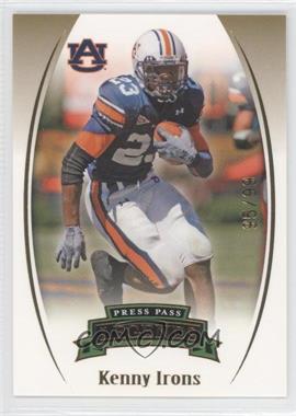 2007 Press Pass Legends - [Base] - Gold #G-5 - Kenny Irons /99